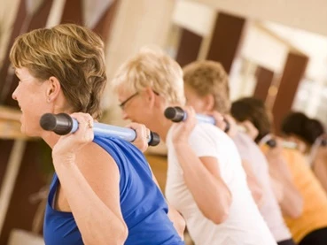 Midlife women strength training